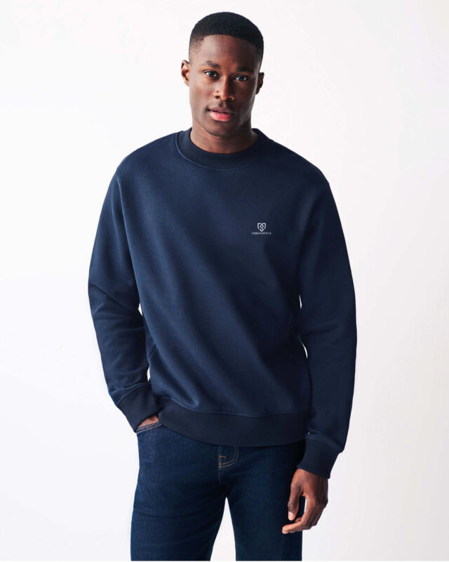 Men's Urban Style Navy Sweatshirt