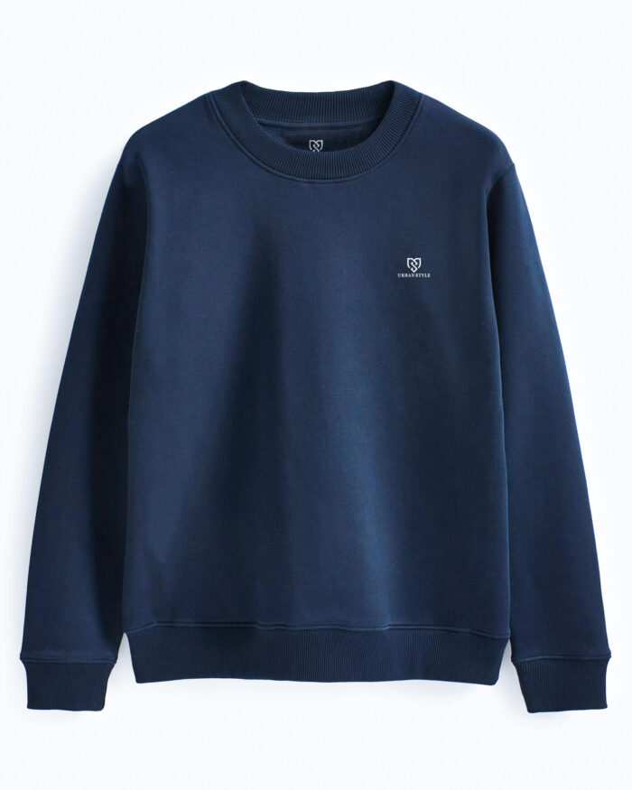 Men's Urban Style Navy Sweatshirt 3