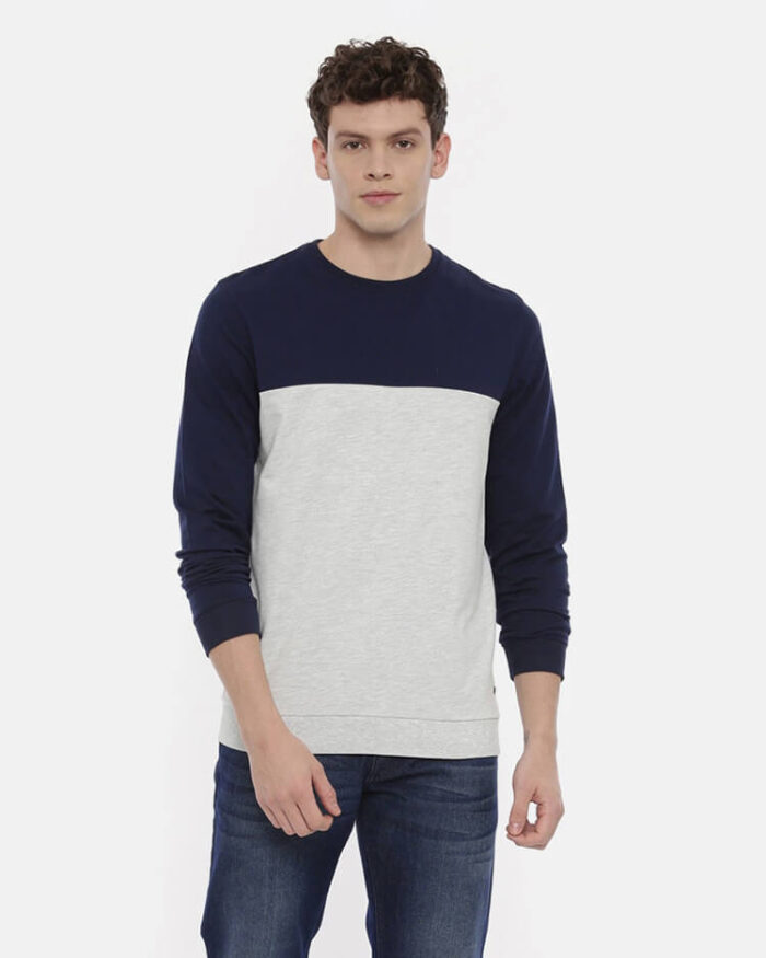Men's Urban Style Navy & Gray Sweatshirt | Urban Style