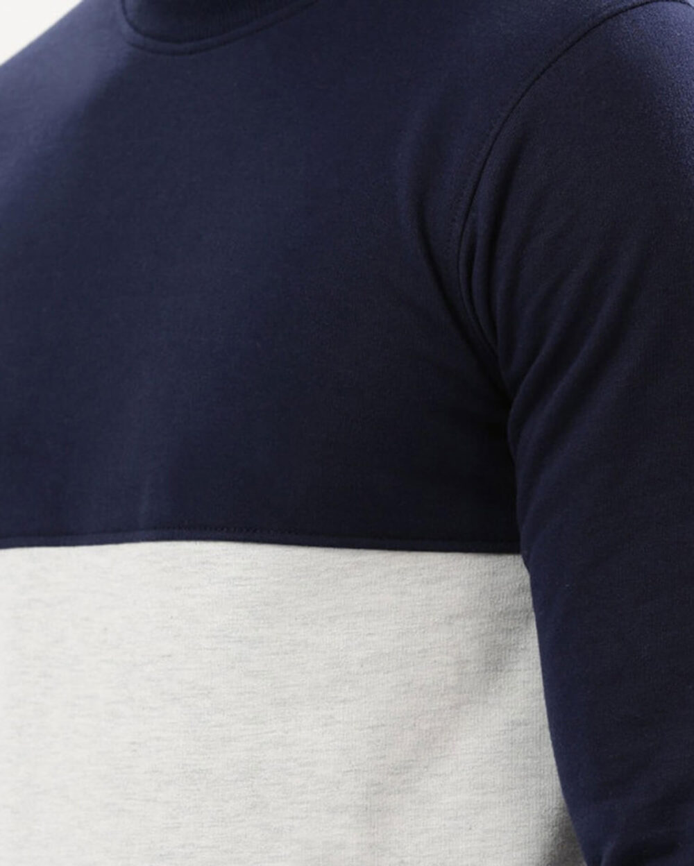 Men's Urban Style Navy & Gray Sweatshirt 5 | Urban Style