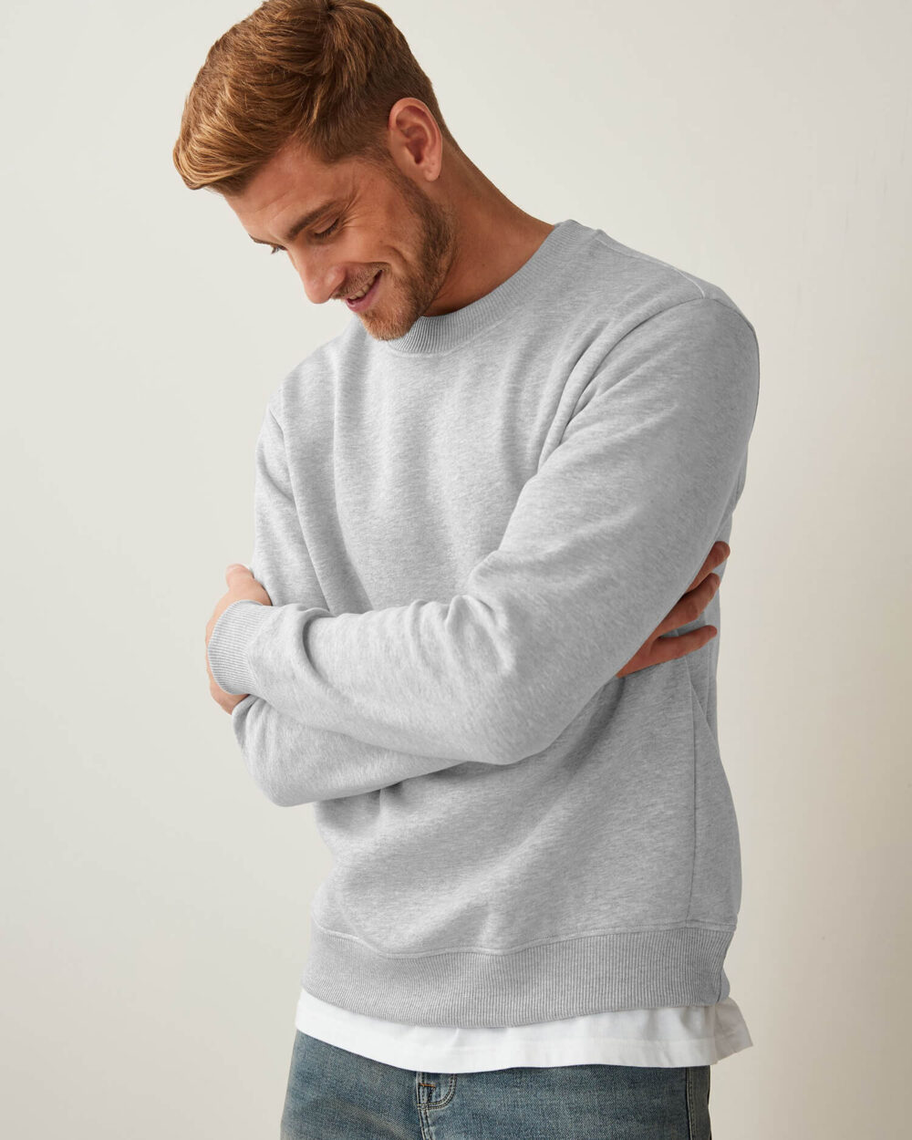 Men's Urban Style Gray Sweatshirt 3 | Urban Style