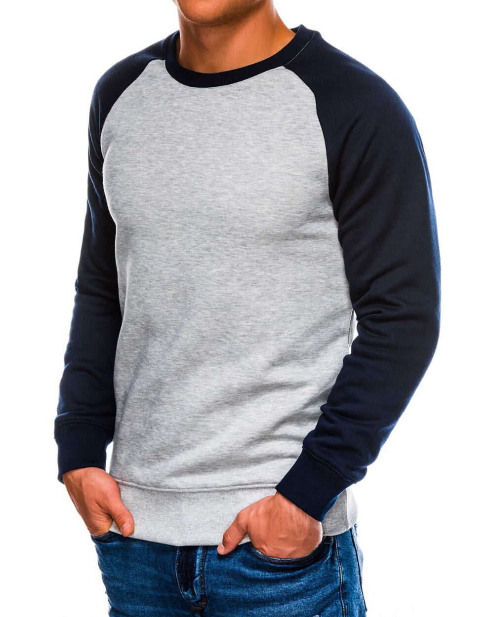 Men's Urban Style Reglan Sleeve Sweatshirt 2 | Urban Style