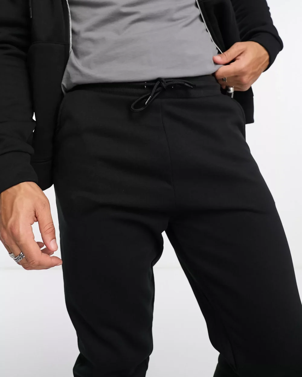 Mens Zipper Hoodie & Sweatpants Tracksuit 3 | Urban Style