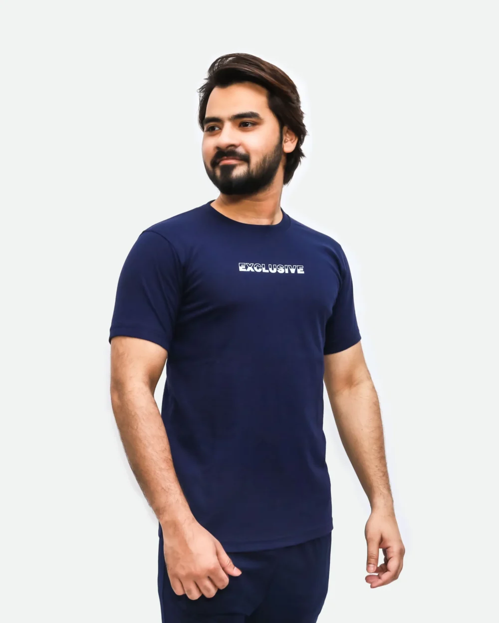 Men's Exclusive Printed Navy T-Shirt 4 | Urban Style
