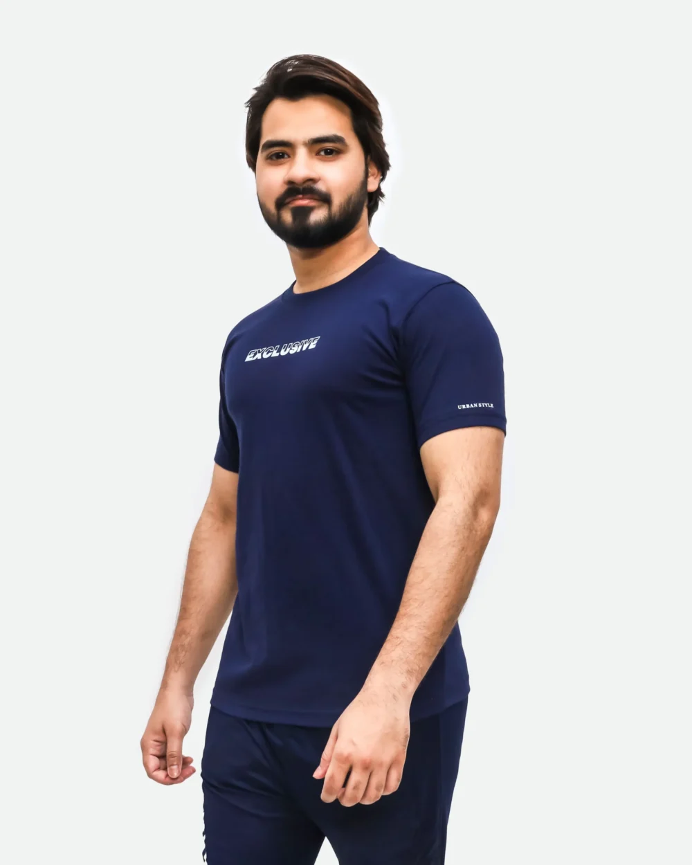 Men's Exclusive Printed Navy T-Shirt 2 | Urban Style