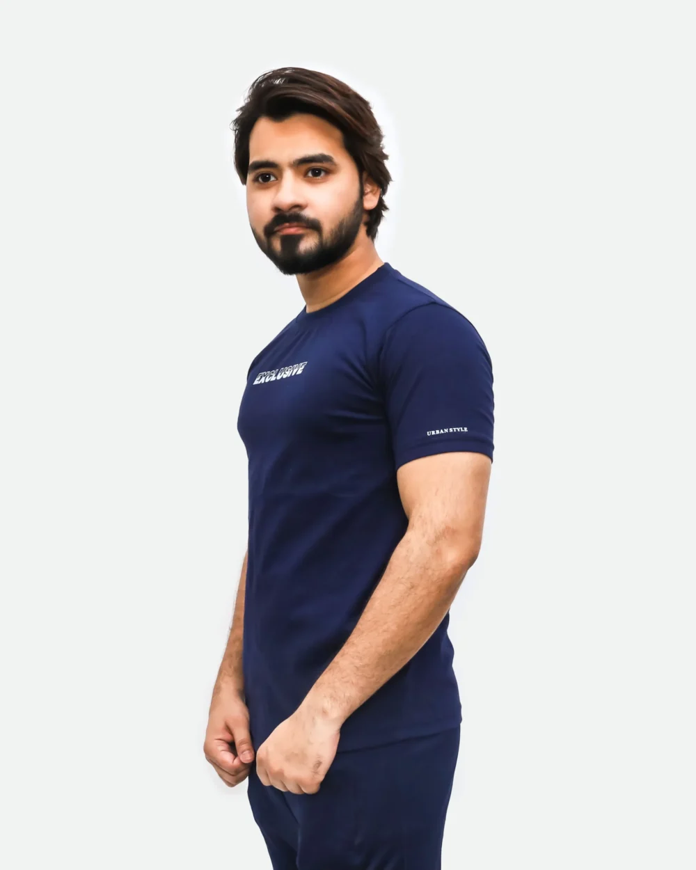 Men's Exclusive Printed Navy T-Shirt 3 | Urban Style