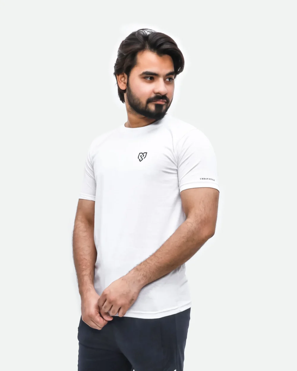 Men's Urban Style White T-shirt 2 | Urban Style