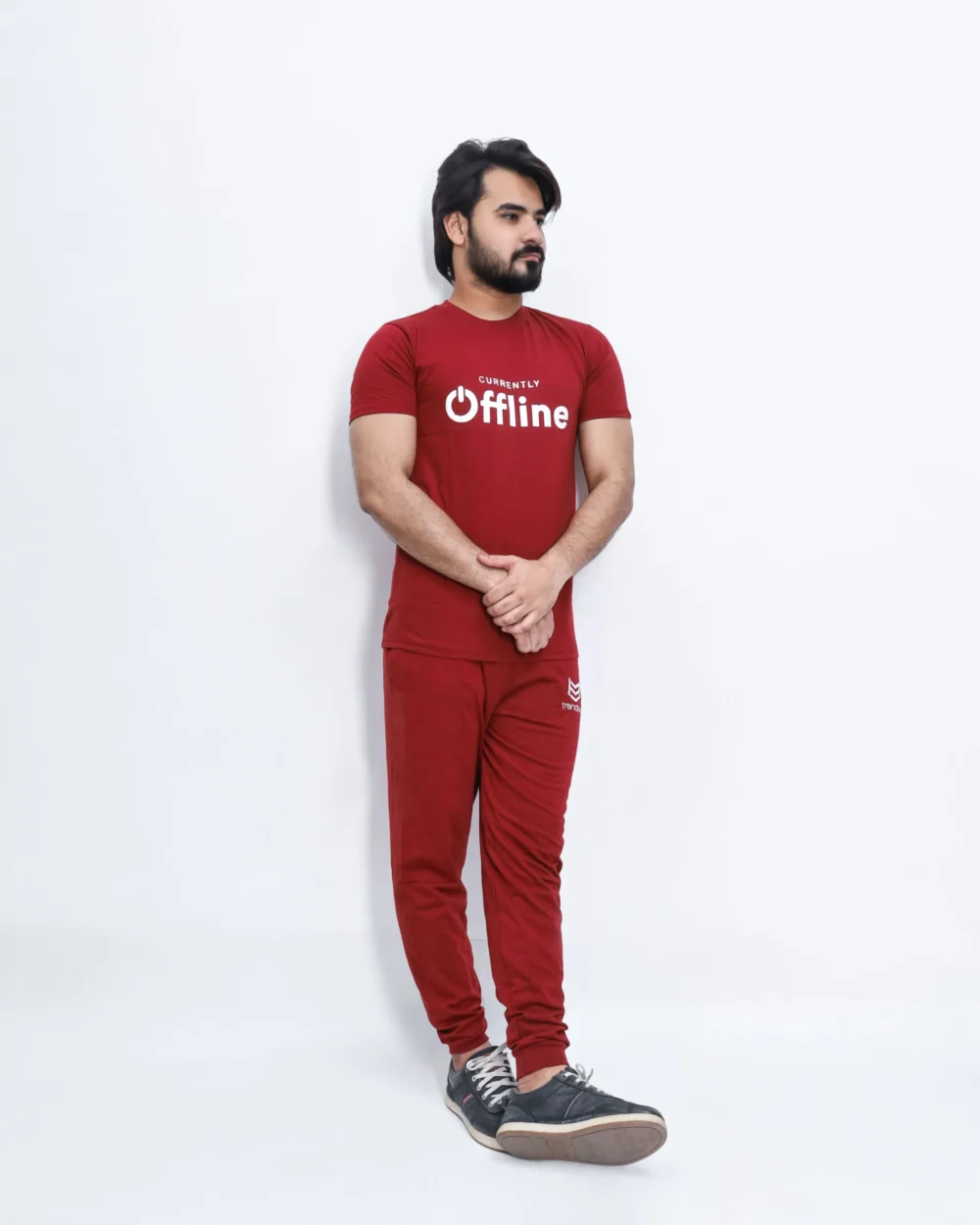 Men's Maroon Tracksuits 3 | Urban Style