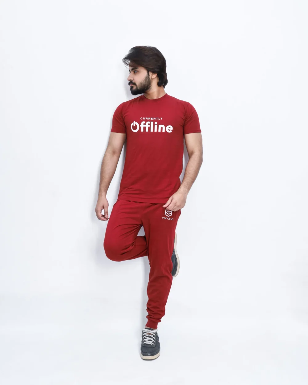 Men's Maroon Tracksuits 2 | Urban Style