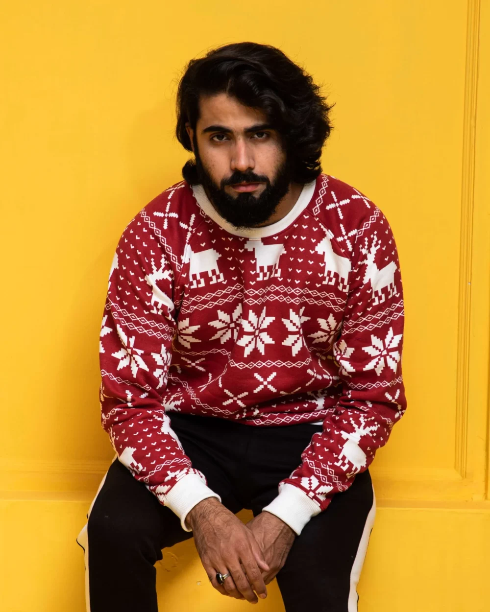 Men's Red AOP Sweatshirt 2 | Urban Style